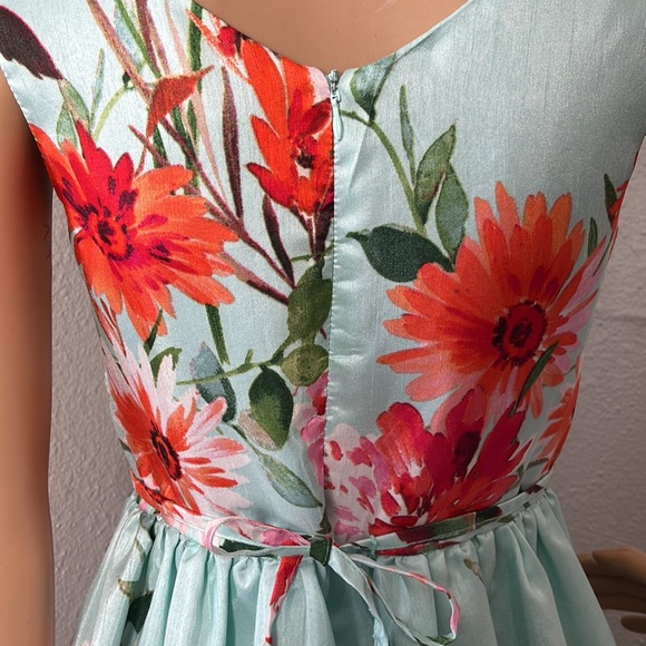 Emily West Girls Floral Print Dress - Picture 6 of 15